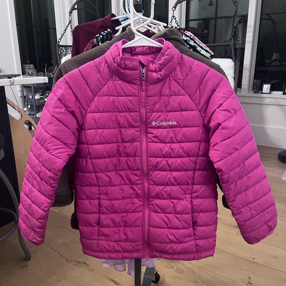 Columbia Omni-heat Outdoor Puffer Jacket- no hood- size S (7/8)